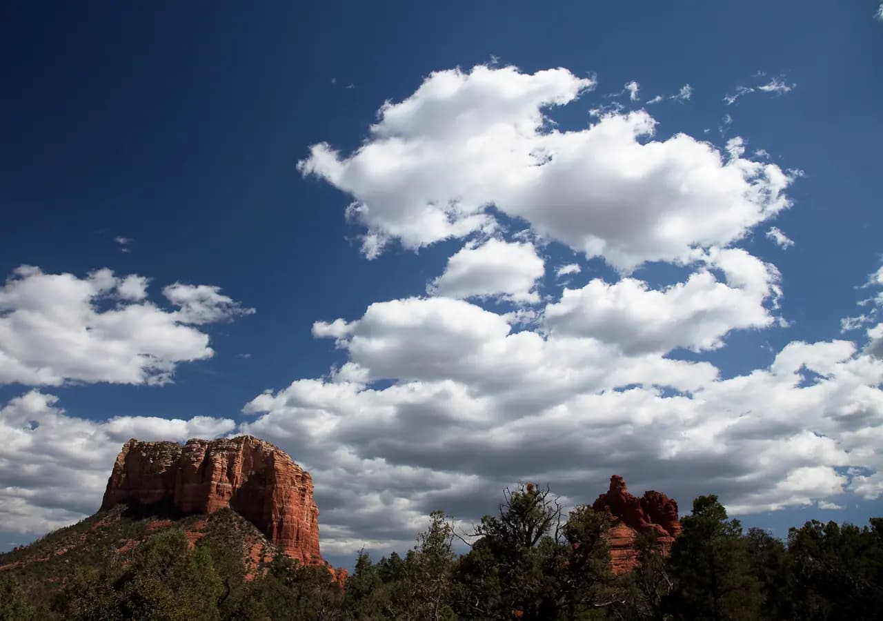 Red rock landscape near Sedona, Arizona
